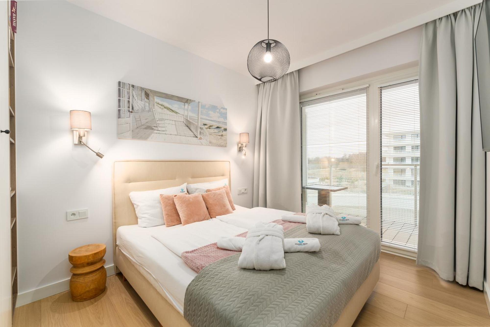 Polanki Aqua Apartamenty Nielimitowany Dostep Do Basenow Parking Free Колобжег Екстериор снимка