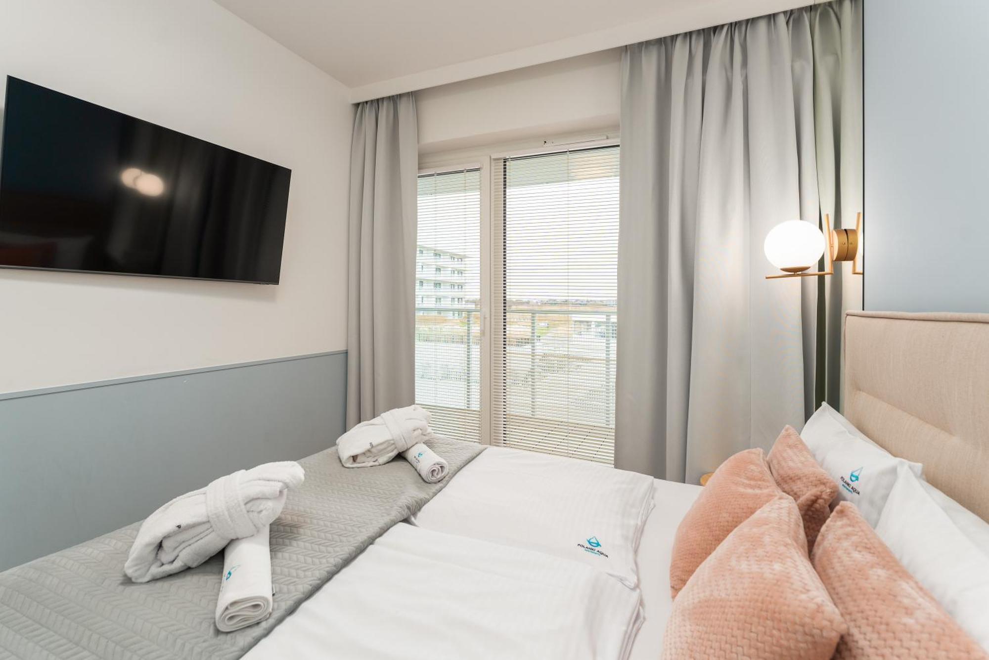Polanki Aqua Apartamenty Nielimitowany Dostep Do Basenow Parking Free Колобжег Екстериор снимка